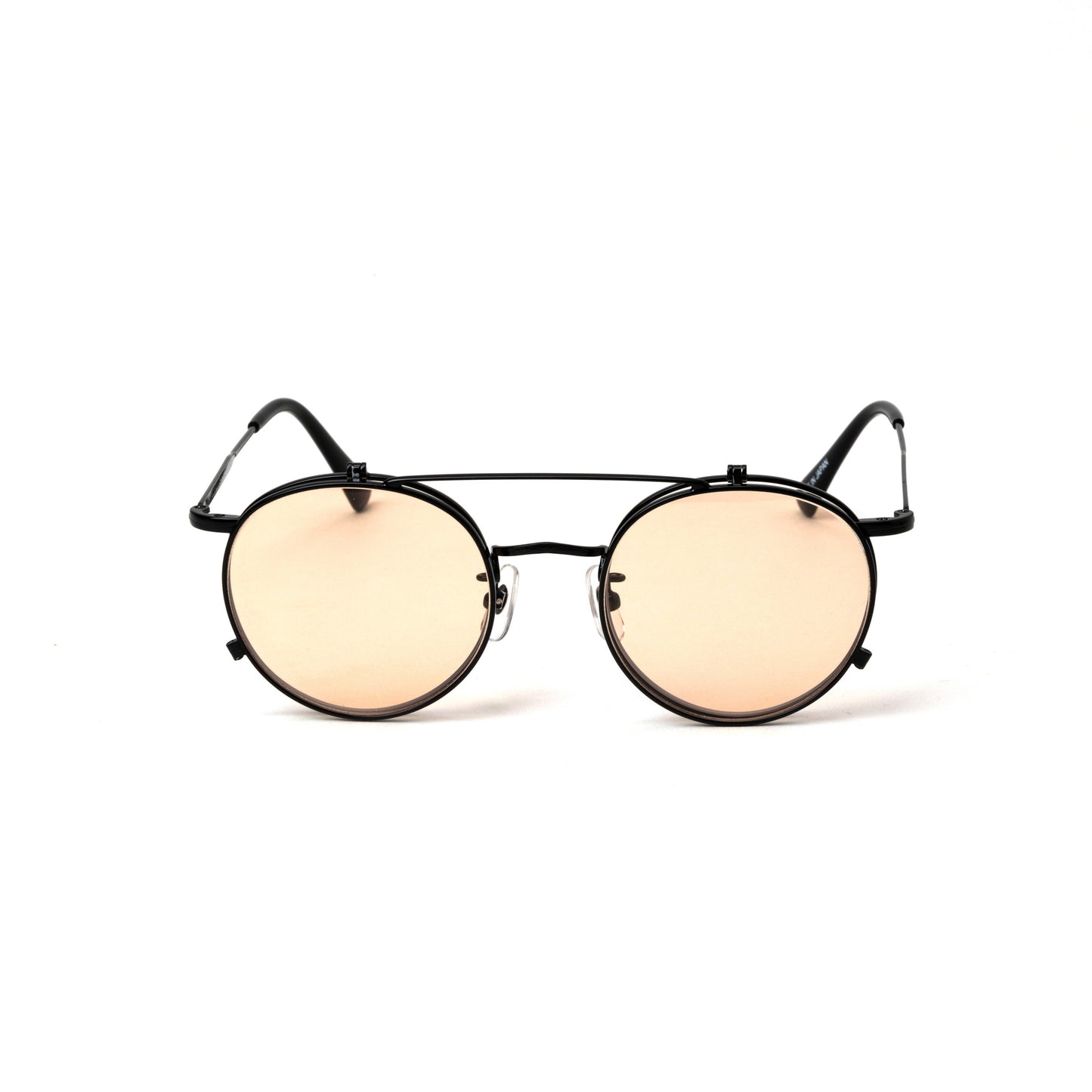 FLIP UP TYPE CIRCLE METAL GLASSES