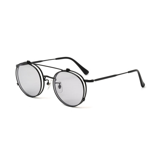 FLIP UP TYPE CIRCLE METAL GLASSES